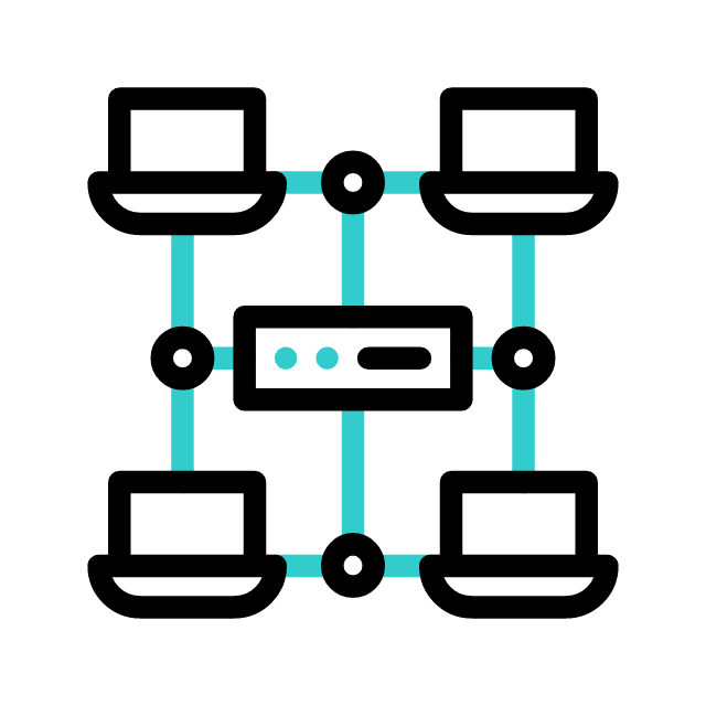 Network & Security Icon